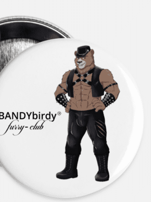 Badge Furry Bear