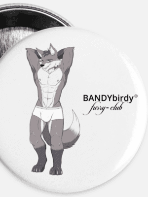 Badge Furry Wolf