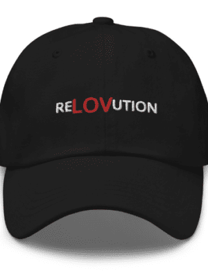 Casquette noire RELOVUTION