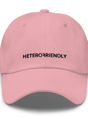 Casquette rose Heterofriendly